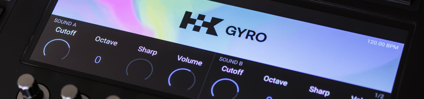 Gyro running on Native Instruments NKS hardware
